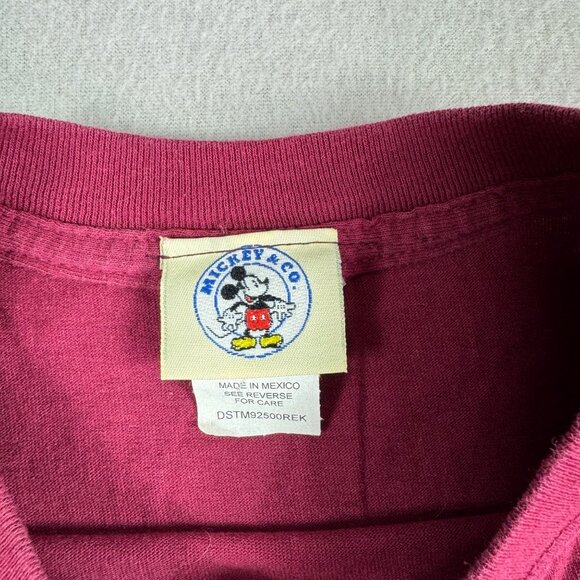 Vintage Disney Donald Duck Shirt Mens Medium Sleeveless Mickey & Co. - Picture 4 of 7